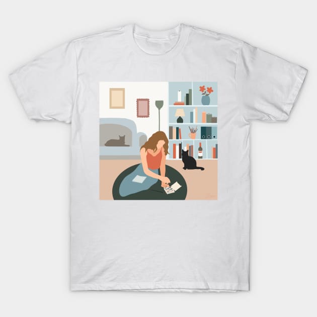 Hygge T-Shirt by RosanneCreates